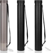 DEWEL 3 Pack Extendable Poster Tubes Waterproof Document Blueprint Storage 22–34 Inches