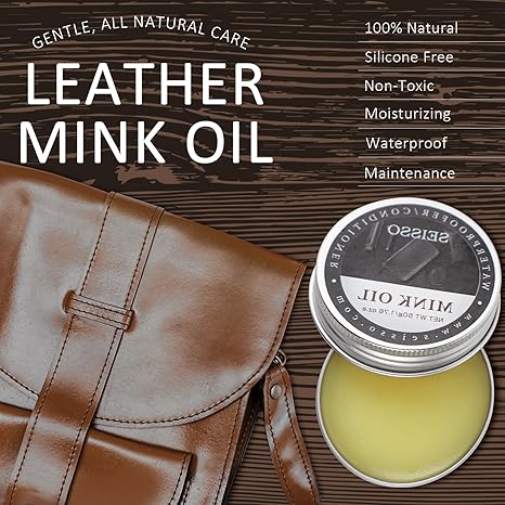 SEISSO Leather Repair Kit – Fix Scratches & Tears on Couches, Car Seats, Shoes