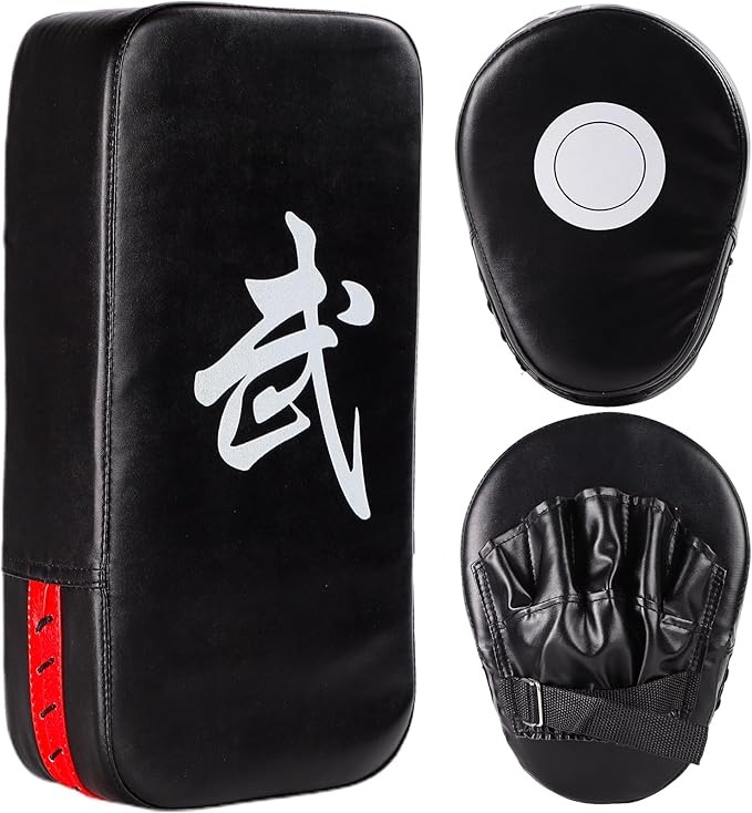 CYFIE Kids Boxing & Kick Pads Set, Training Gloves & Punch Mitts