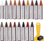 SEISSO 18 Colors Wood Filler Sticks – Furniture & Floor Repair