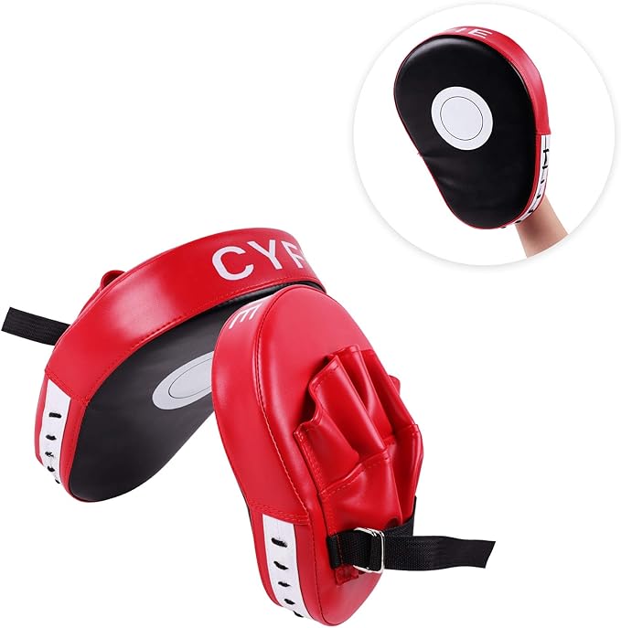 CYFIE 3-in-1 Kids & Adult Boxing Training Set – Punching Mitts, Kick & Target Pads