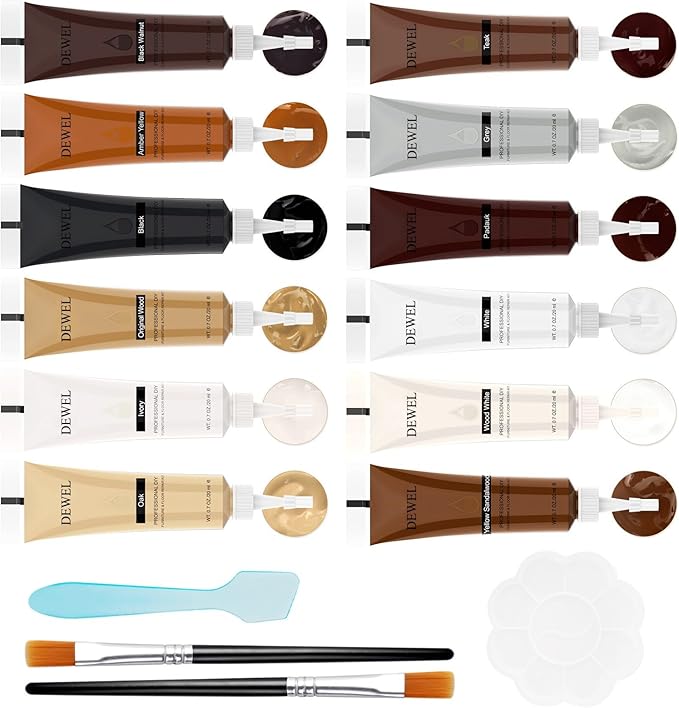DEWEL Wood Repair Kit – Floor & Furniture Touch Up Set