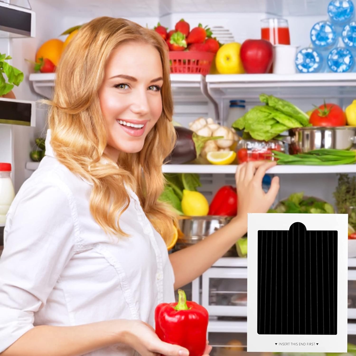 SEISSO Refrigerator Air Filter Replacement For Pure Air Ultra