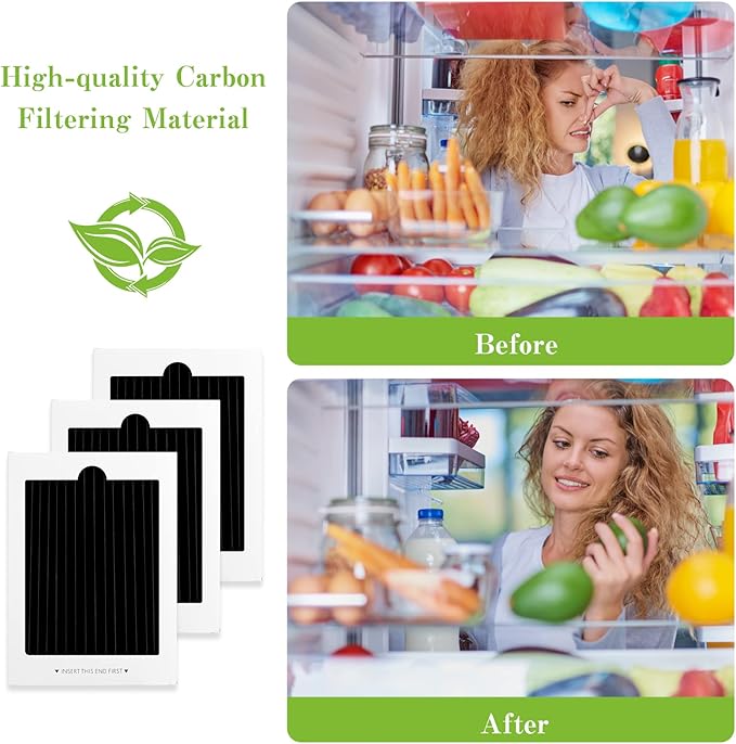 SEISSO Refrigerator Air Filter Replacement For Pure Air Ultra