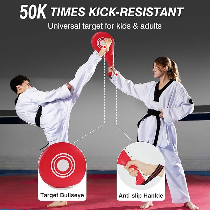 CYFIE 3-in-1 Kids & Adult Boxing Training Set – Punching Mitts, Kick & Target Pads