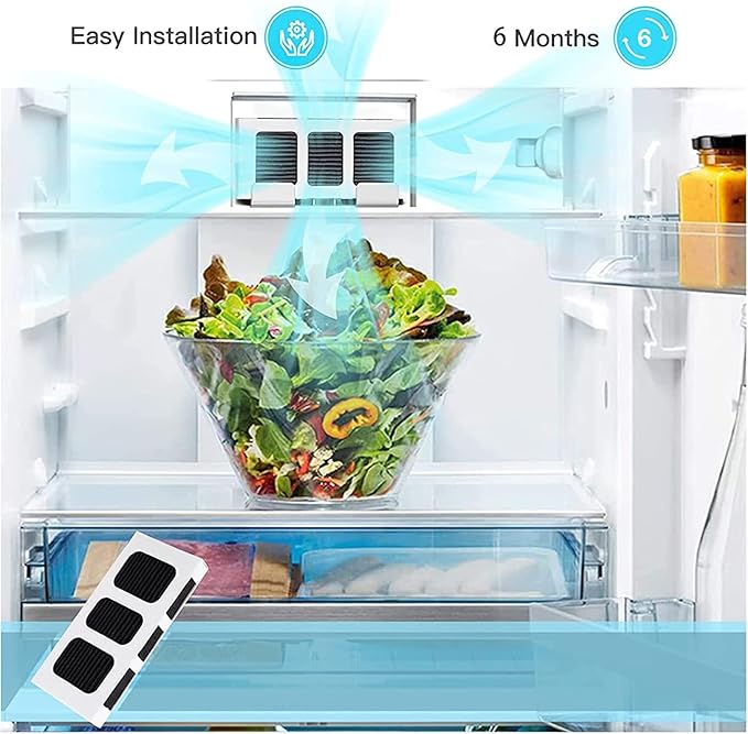 SEISSO Refrigerator Air Filter Replacement For Pure Air Ultra II