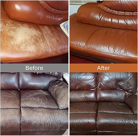 SEISSO 18 Colors Leather & Vinyl Repair Kit for Furniture, Car Seats & Shoes – Easy Leather Dye