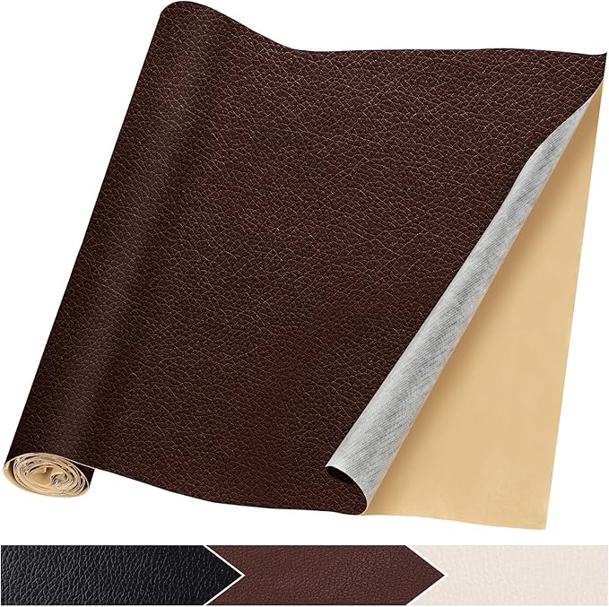 SEISSO Self-Adhesive Synthetic Leather Repair Patch – 40×200cm, Durable & Easy to Apply