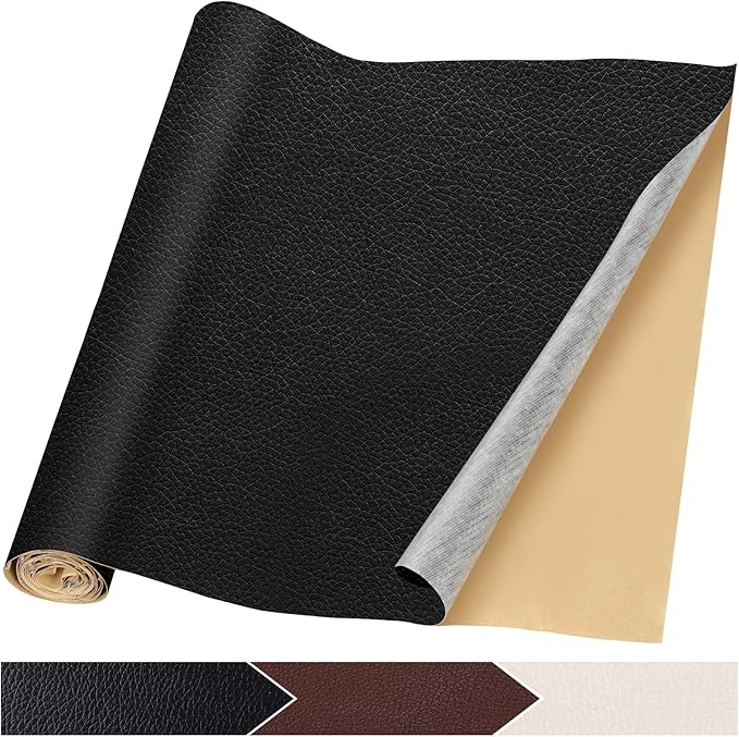 SEISSO Self-Adhesive Synthetic Leather Repair Patch – 40×200cm, Durable & Easy to Apply
