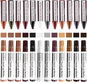 SEISSO Furniture Repair Kit 12 Colors Touch Up Markers and Wood Fillers for Scratches and Stains