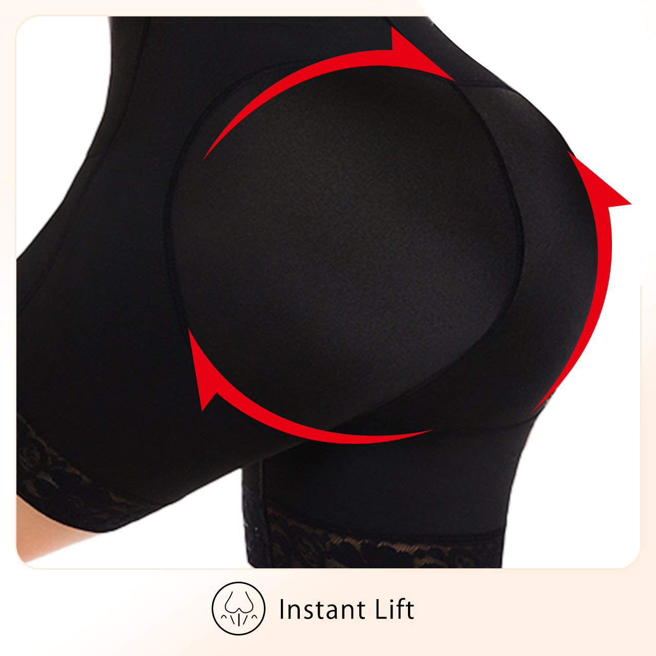 SEISSO Fajas Colombians Shapewear for Women Tummy Control Bodysuit