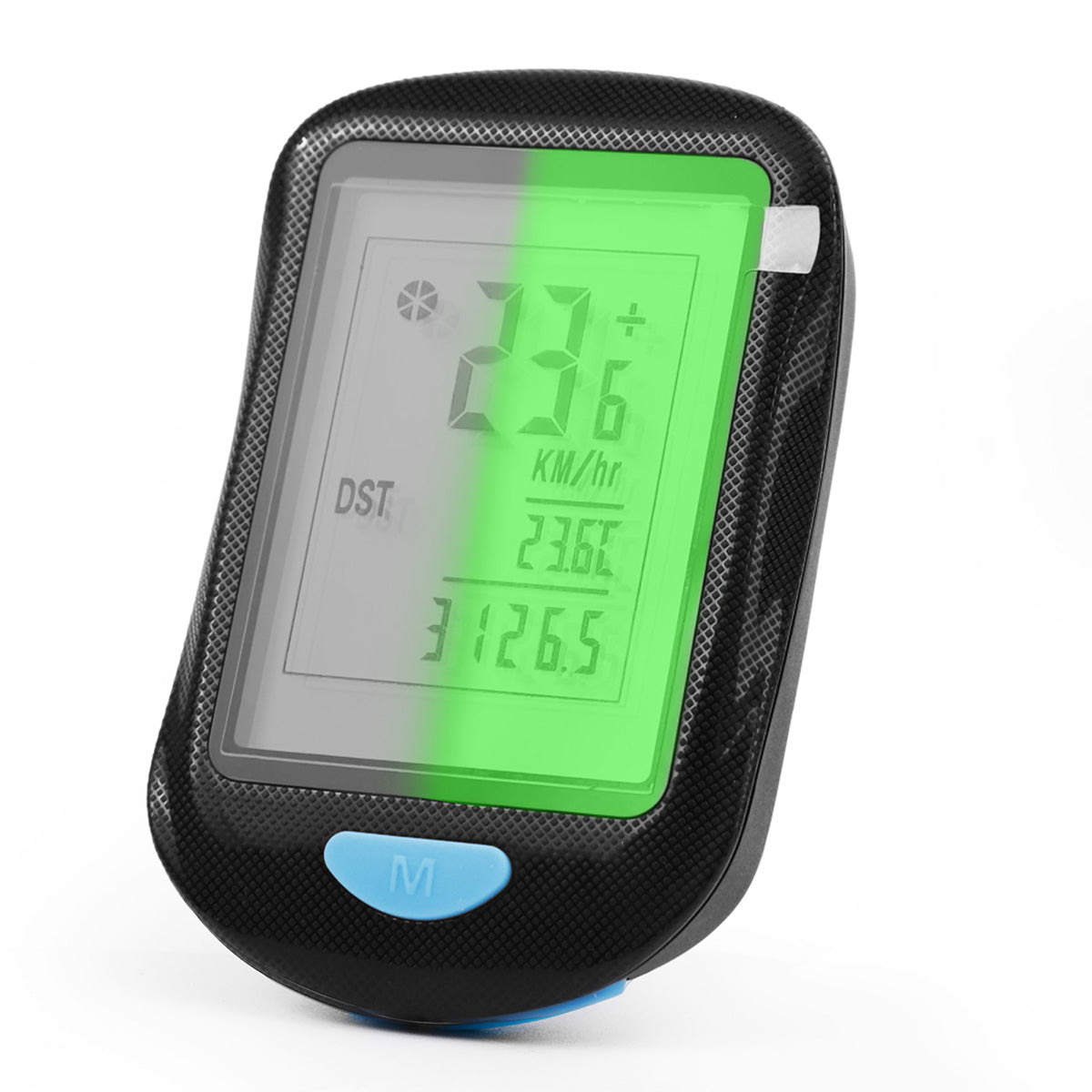 CYFIE Wireless Bike Computer, Waterproof Speedometer & Odometer with Backlit LCD