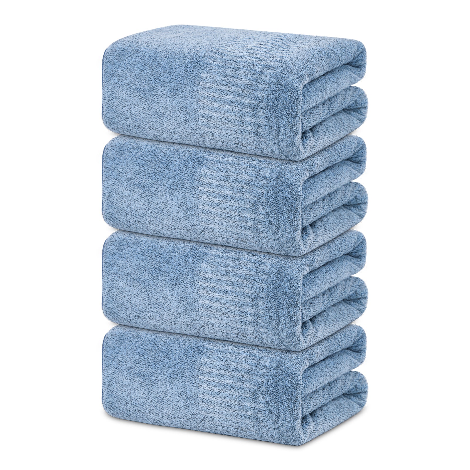 SEISSO Bath Towels 35x63 Inch Soft Quick-Dry Luxury Bath Sheets(2/4pcs)