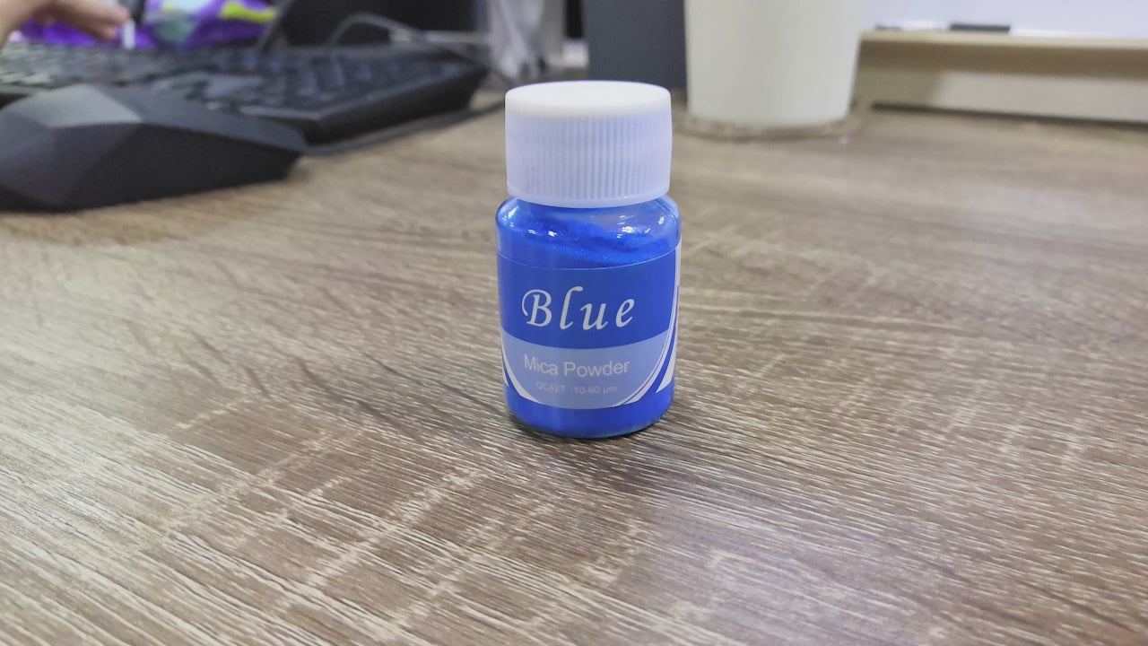 Load video: SEISSO Mica Powder 120g – 8 Colors Pearlescent Pigment for Resin, Soap, Slime, Nail Art, Bath Bombs, Paint